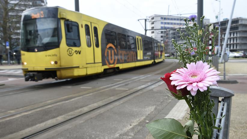 Utrecht: Blumen in Gedenken an die Opfer der tödlichen Schüsse in Utrecht