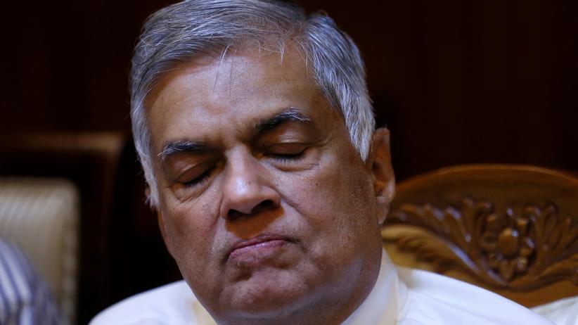 Bombenexplosionen: Sri Lankas Ministerpräsident Ranil Wickremesinghe