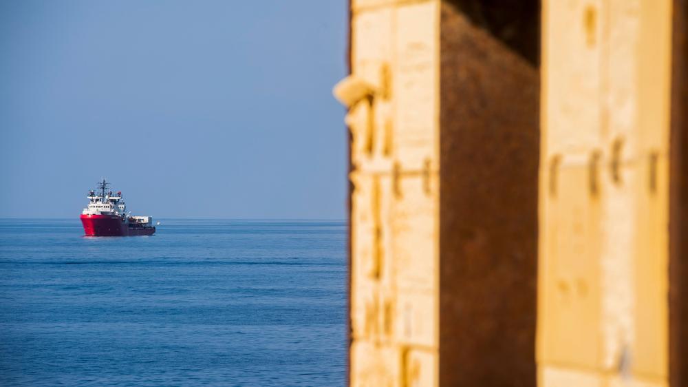Ocean Viking: Die "Ocean Viking" in der Nähe der italienischen Insel Lampedusa (Archivbild)