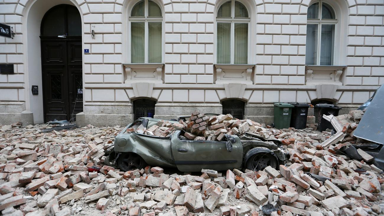 Kroatien: Mehrere Verletze durch Erdbeben in Zagreb | ZEIT ONLINE