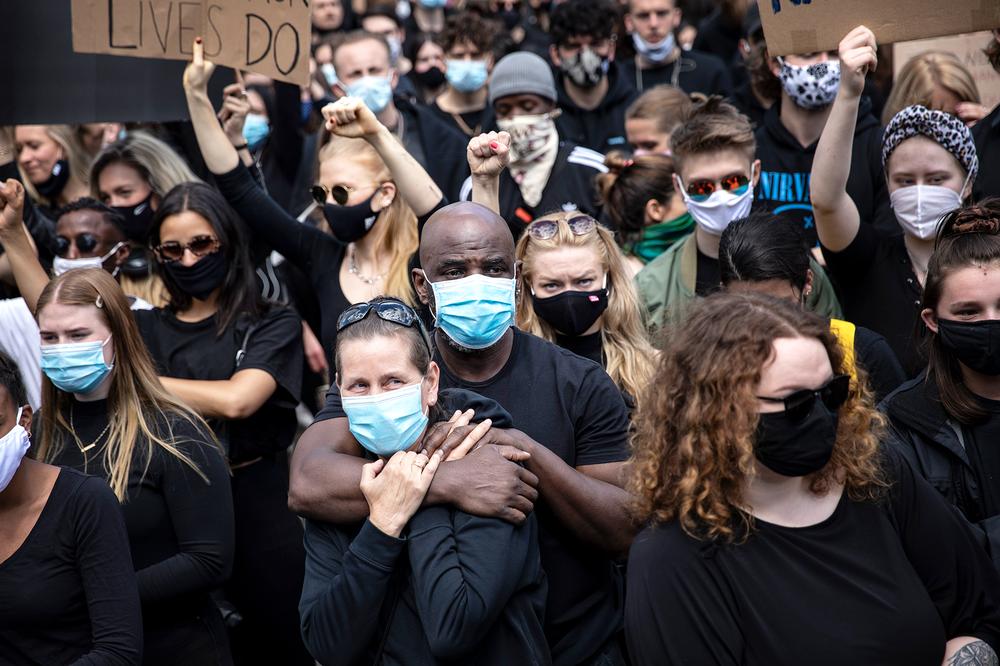 Demonstration Zehntausende Menschen Protestieren Deutschlandweit Gegen