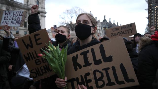 Großbritannien: Neue Proteste in London gegen Polizeigesetz und Gewalt gegen Frauen