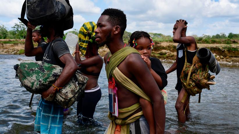 Migration: Immer mehr Kinder auf gefährlicher Migrationsroute im Dschungel