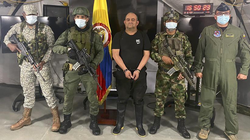 Kokainschmuggel: Meistgesuchter Drogenboss in Kolumbien festgenommen