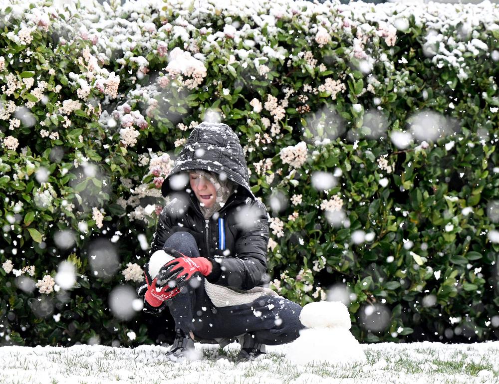 Kalifornien: Plötzlich Stadt der Schnee-Engel | ZEIT ONLINE