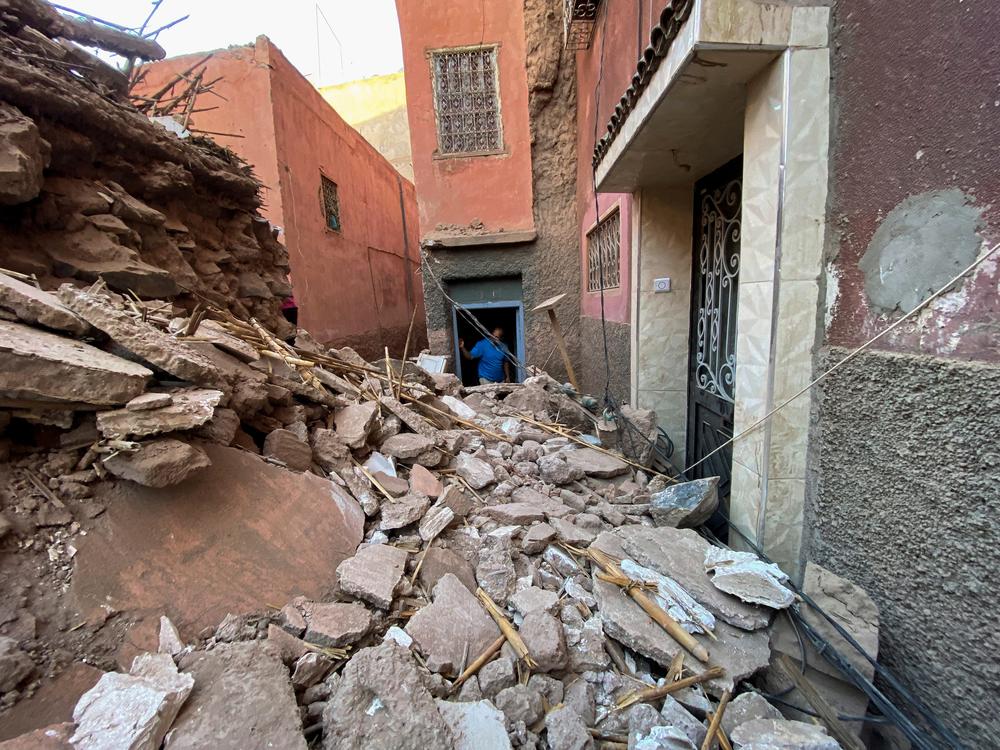 Naturkatastrophe in Marokko: Schutz unterm Türrahmen: Harzer erlebt  Erdbeben in Marrakesch