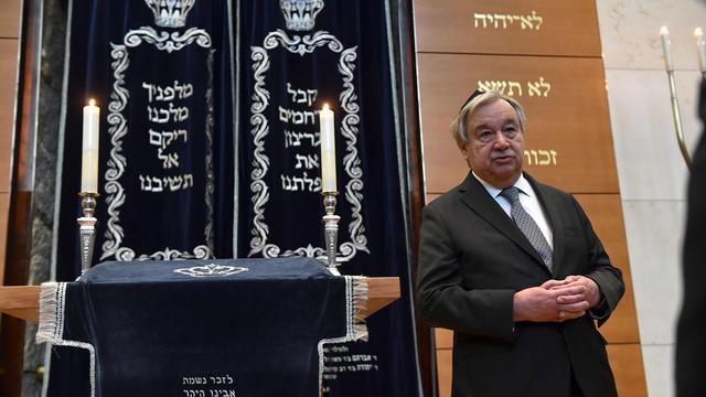 António Guterres: "Antisemitismus ist die abscheulichste Form des Hasses"