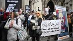 WikiLeaks-Gründer: Demonstranten fordern Freilassung von Assange