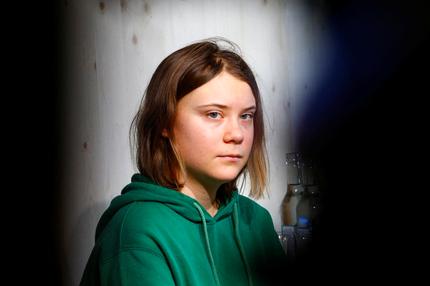 Klimaaktivisten Greta Thunberg 