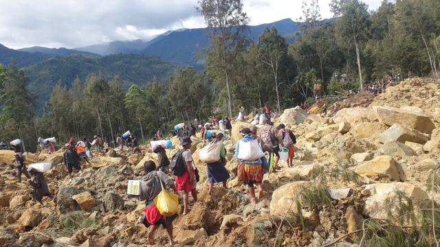 Papua-Neuguinea: Hunderte Menschen nach Erdrutsch in Papua-Neuguinea vermisst