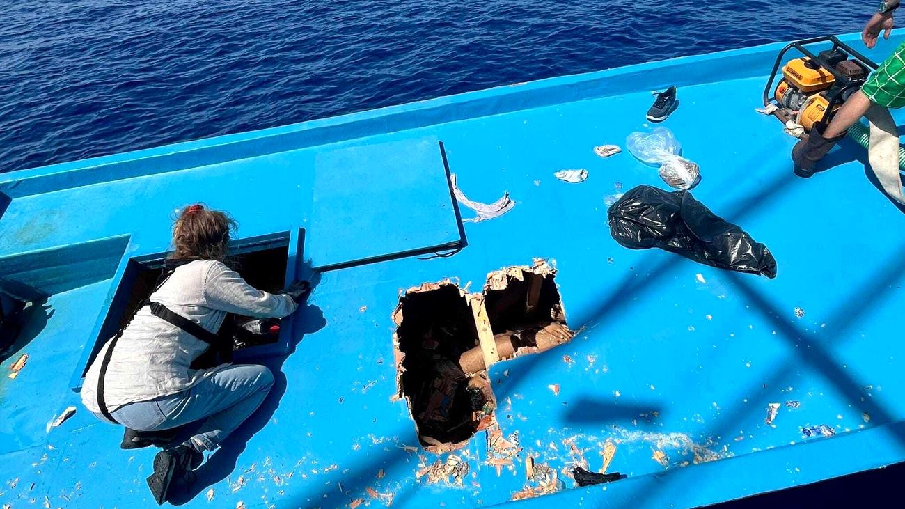 Migration : Dix morts retrouvés sur un bateau en bois au large de Lampedusa