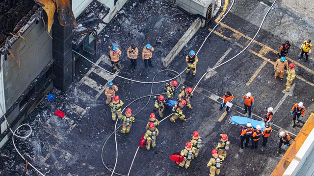 Südkorea: 20 Menschen sterben bei Brand von Batteriefabrik nahe Seoul