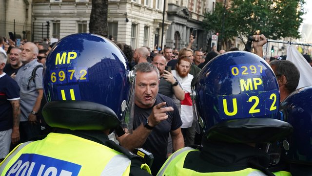 Großbritannien: Tumult in London bei rechtsextremer Demonstration nach Messerangriff
