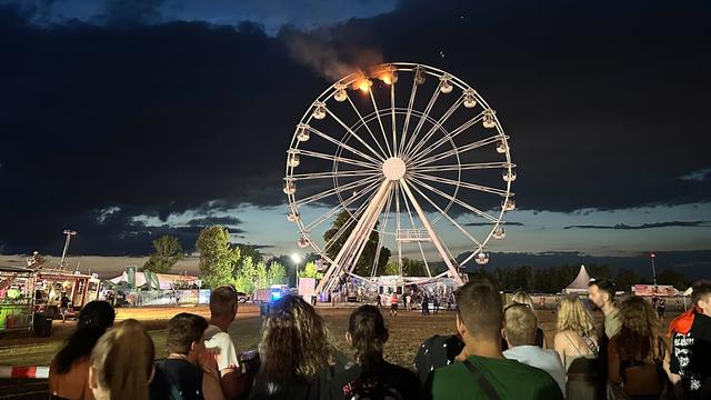 Highfield-Festival: Viele Verletzte durch Brand auf Riesenrad in Leipzig