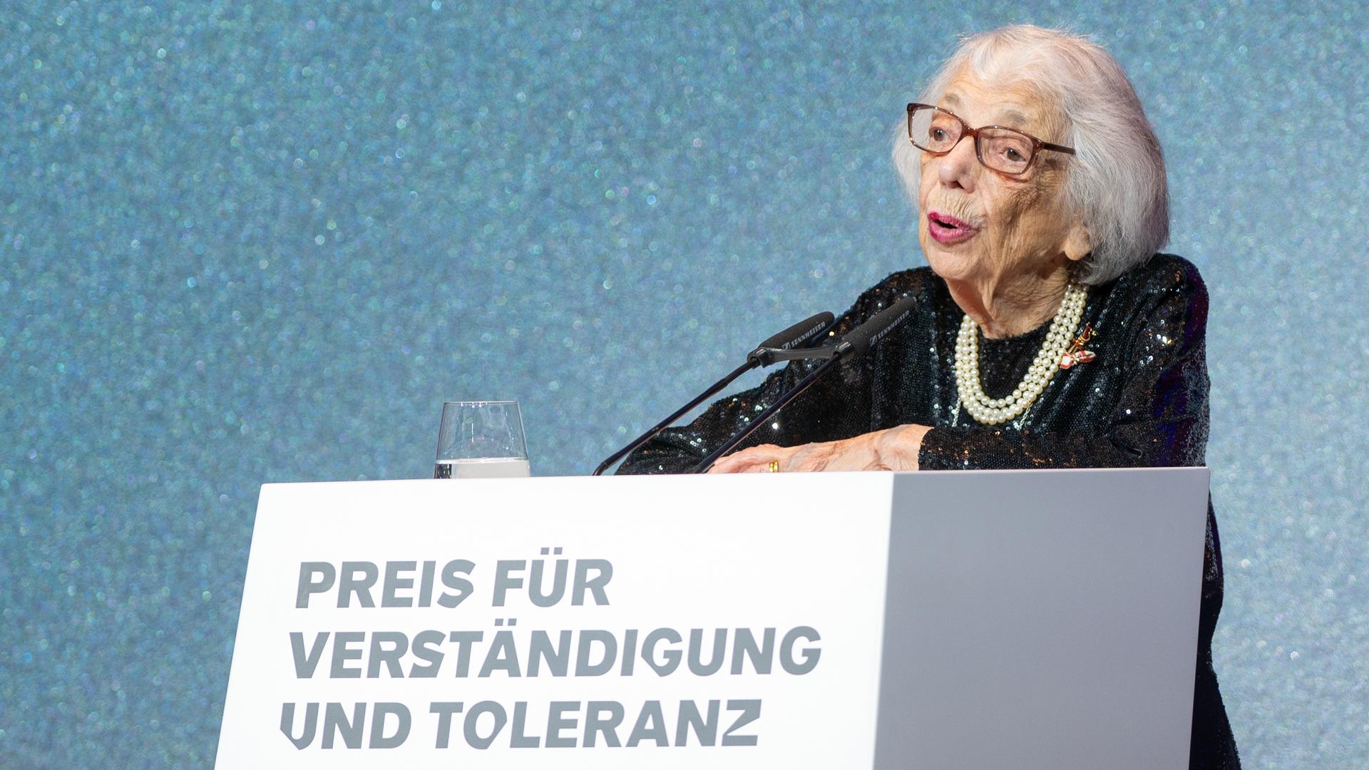 Margot Friedländer: Holocaustüberlebende Margot Friedländer erneut ausgezeichnet