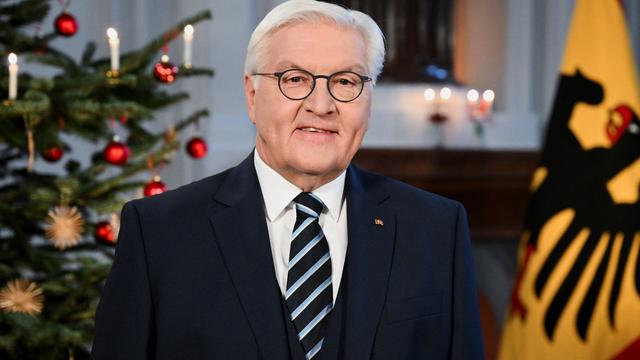 Weihnachtsansprache: Frank-Walter Steinmeier ruft zu Zusammenhalt auf
