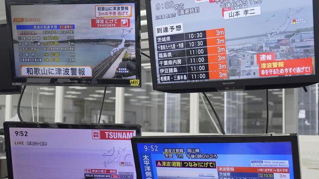 Nordpazifik : Tsunamiwellen treffen auf Russland und Japan