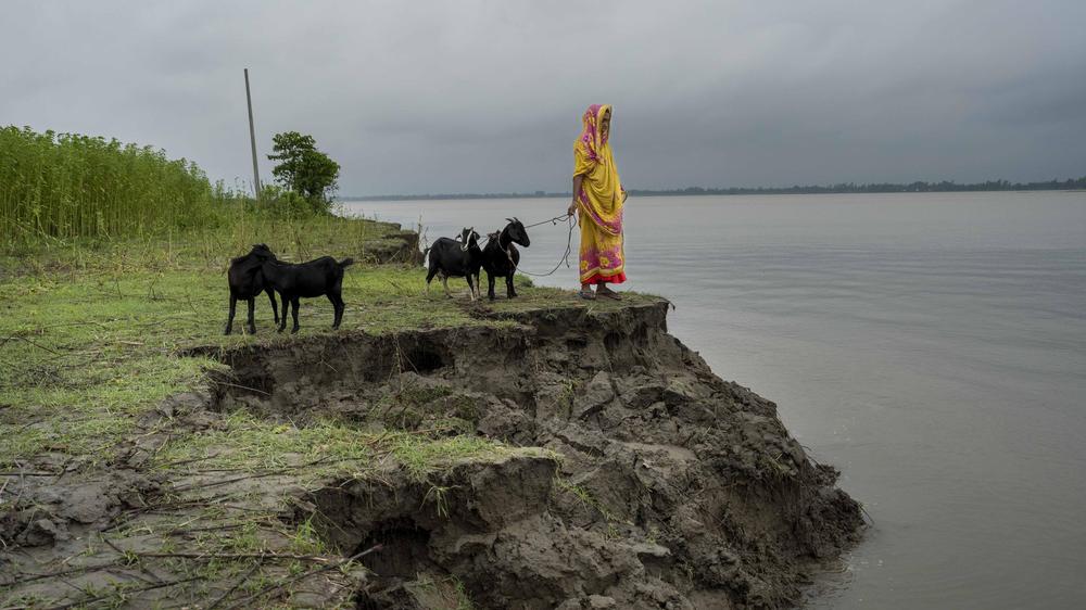 Welthunger-Index: Auch in Bangladesch sind viele Menschen von Hunger bedroht – unter anderem aufgrund von Überschwemmungen und Erosion.