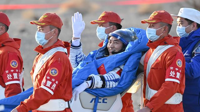China: Gestrandete chinesische Astronauten wieder auf der Erde gelandet