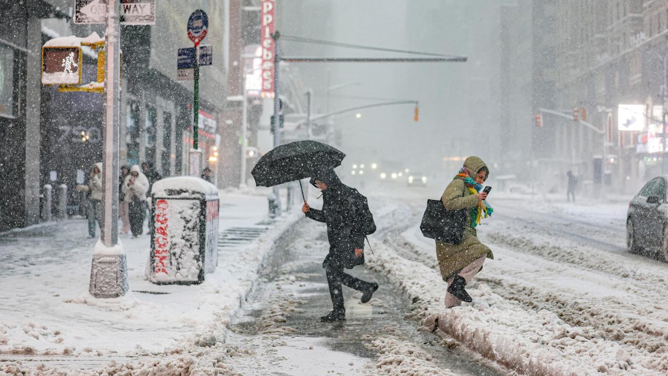 Schneesturm: Hunderttausende in den USA wegen Blizzard ohne Strom