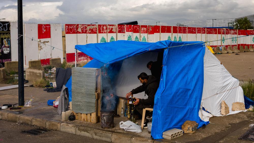  Mehr als eine Million Libanesen sind auf der Flucht.