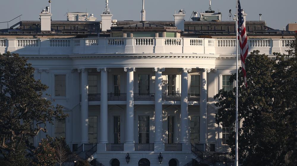 USA: Das Weiße Haus in Washington, D.C.