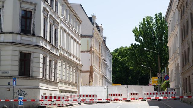 Hauseinsturz in Görlitz: Zwei Tatverdächtige nach Hauseinstu