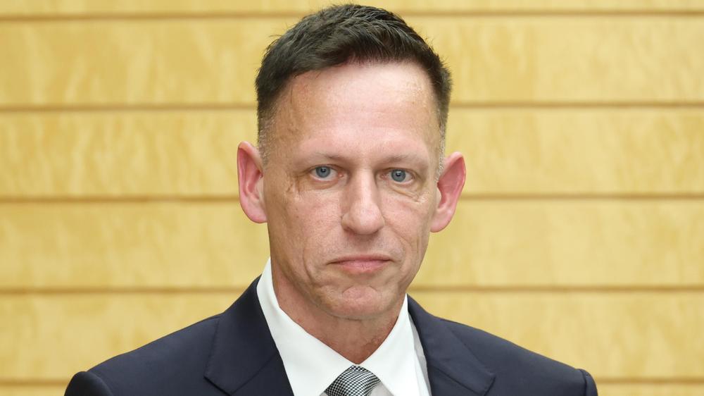 Axel Springer Award Peter Thiel Berlin