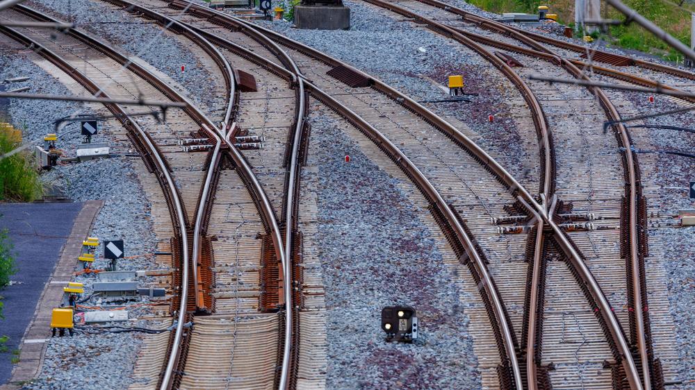 Bahn Sicherheitsmitarbeiter Sturz Zug Tür Ettlingen