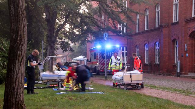 Mecklenburg-Vorpommern: Zwei Tote und viele Verletzte bei Brand in Krankenhaus in Ludwigslust