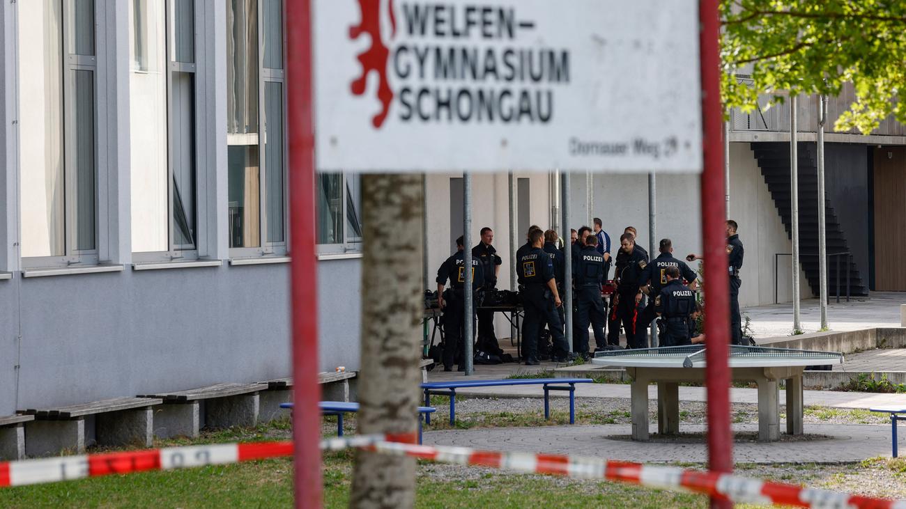 Messerattacke an Welfen-Gymnasium: Ermittler sehen nach Angriff in Schongau Hinweise auf Extremismus