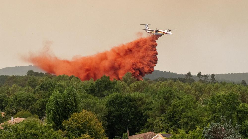 Waldbrände Frankreich Spanien Italien Bordeaux Evakuierungen
