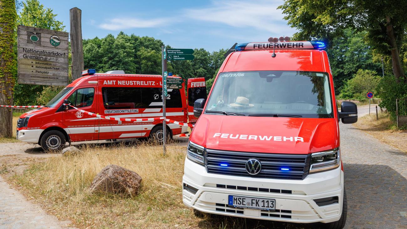 Müritz-Nationalpark: Waldbrand in Mecklenburg-Vorpommern breitet sich weiter aus