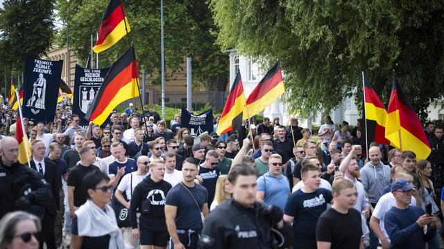 Generation Deutschland : Funktionär der Generation Deutschland bei Demo in Schwerin verletzt