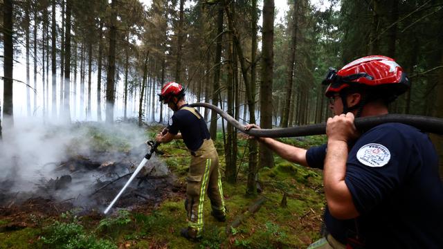 Hitze in Europa: Feuer im Hohen Venn bewegt sich trotz Regens weiter Richtung Monschau