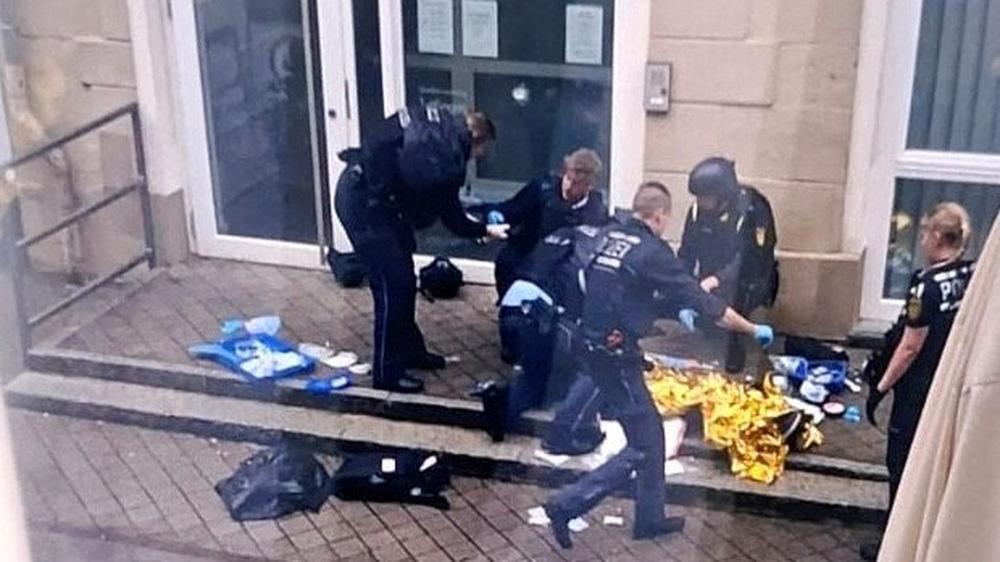 Tuttlingen Polizei Schüsse Afghane Rathaus