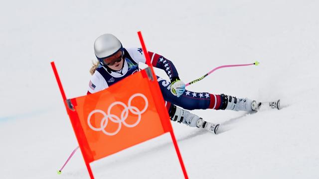 (+) Lindsey Vonns Sturz bei Olympia: 