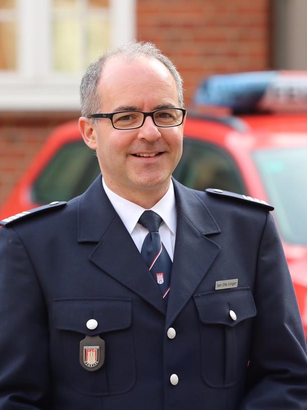Brandschutz: Jan Ole Unger ist Sprecher der Hamburger Feuerwehr
