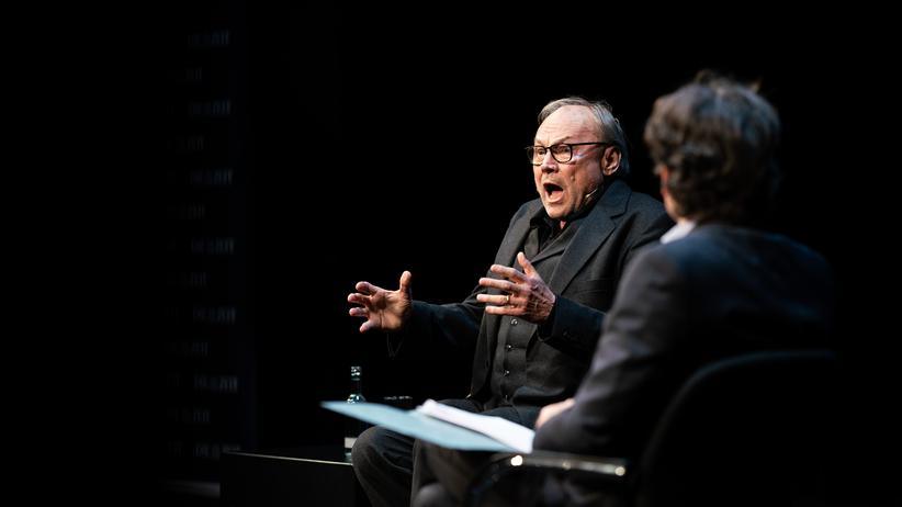Schauspieler Klaus Maria Brandauer im Gespräch mit ZEIT-Chefredakteur Giovanni di Lorenzo
