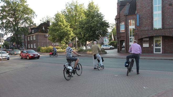 Ende der Fahrradstraße: Wo, bitte, geht es hier jetzt weiter?