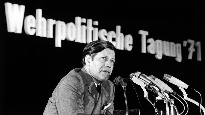 Helmut Schmidt: Der Bundeskanzler war erkältet