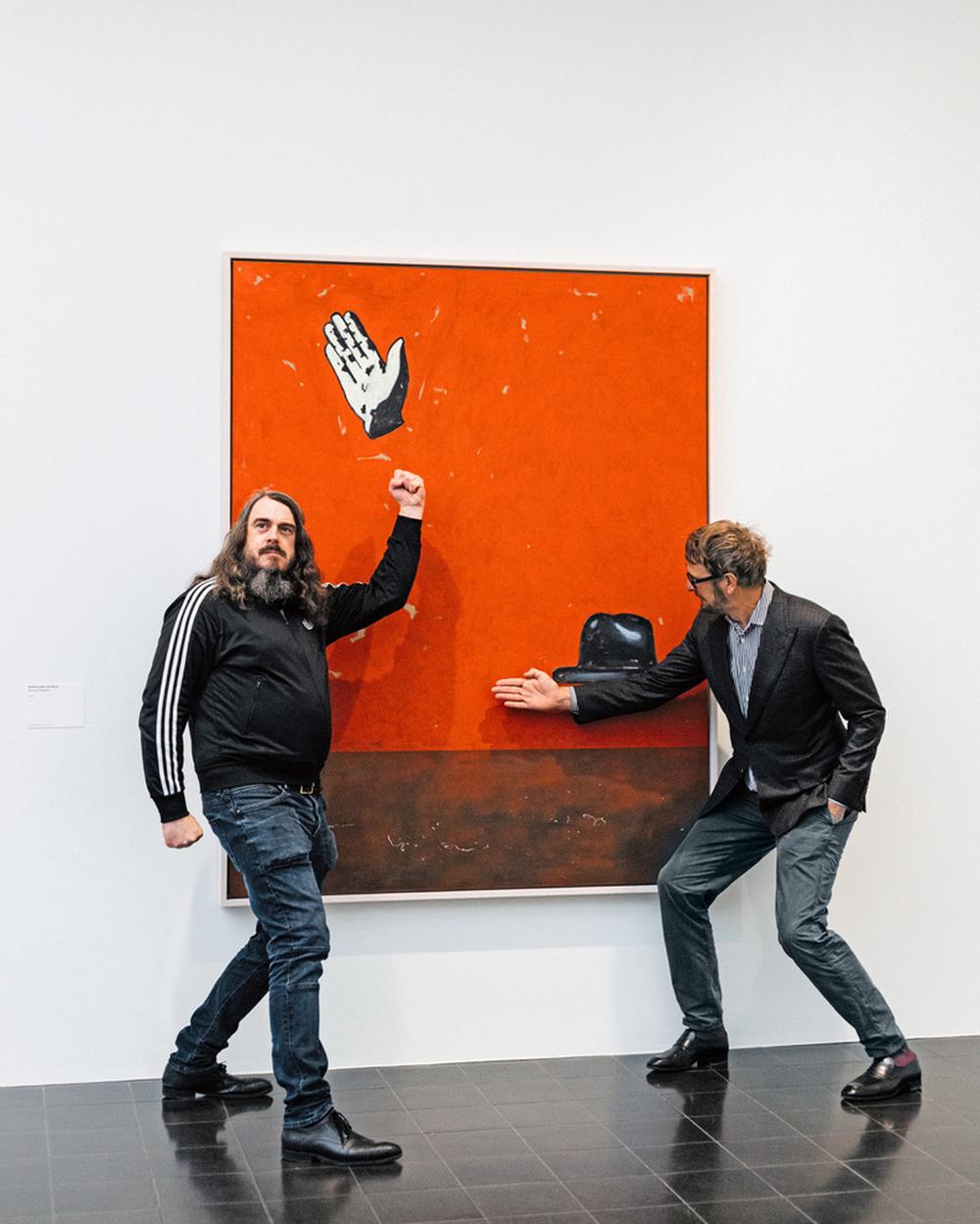 Daniel Richter und Jonathan Meese Was die MalerStars in der