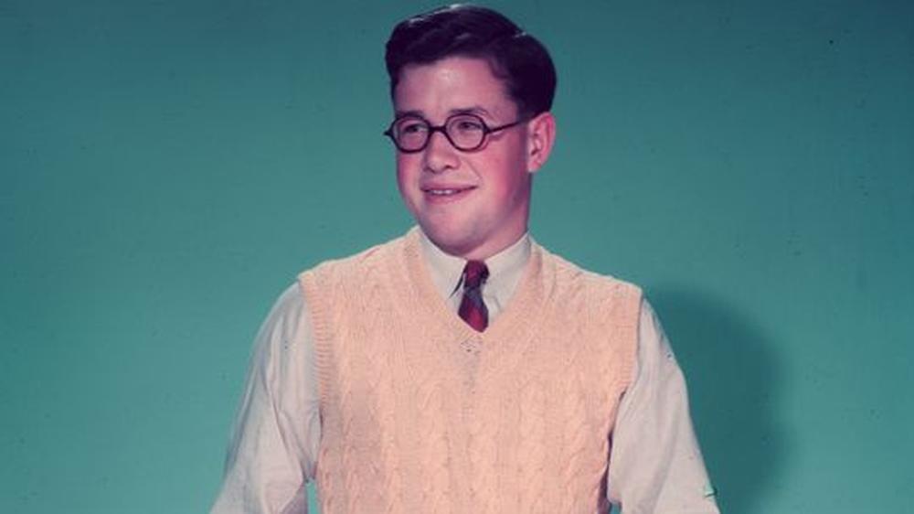 Junger Mann: Aufnahme aus dem Jahr 1955