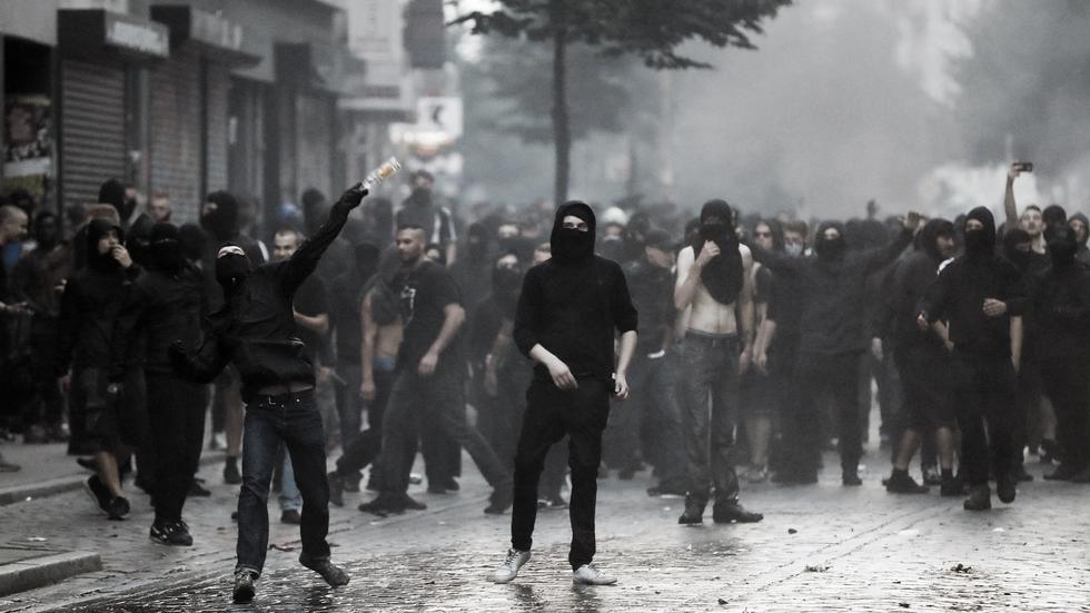 G20-Demonstranten in Hamburg