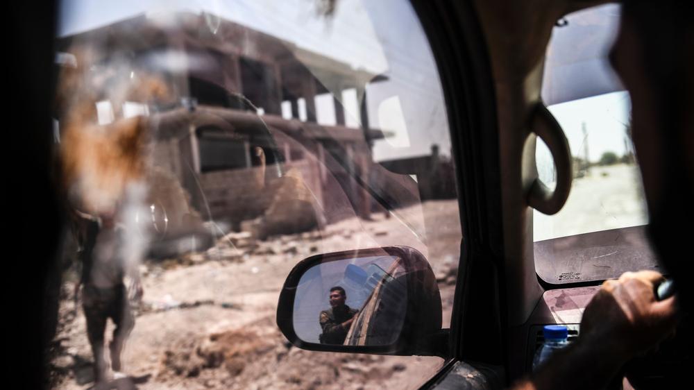 "Islamischer Staat": Die syrische Stadt Rakka, in der auch Oliver N. für den IS stationiert war, wurde im August 2017 von einer Allianz aus kurdischen und arabischen Kämpfern zurückerobert.