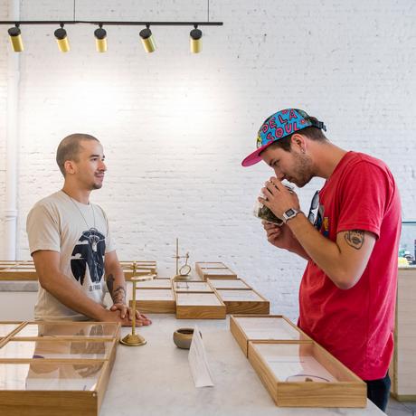 Angeblich hat die Stadt mehr Marihuanaboutiquen als Kirchen.