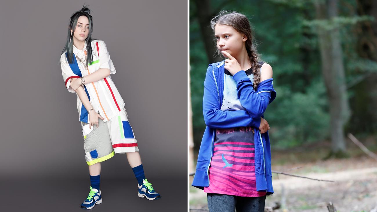 Greta Thunberg Und Billie Eilish Uberirdisch Normal Zeit Online