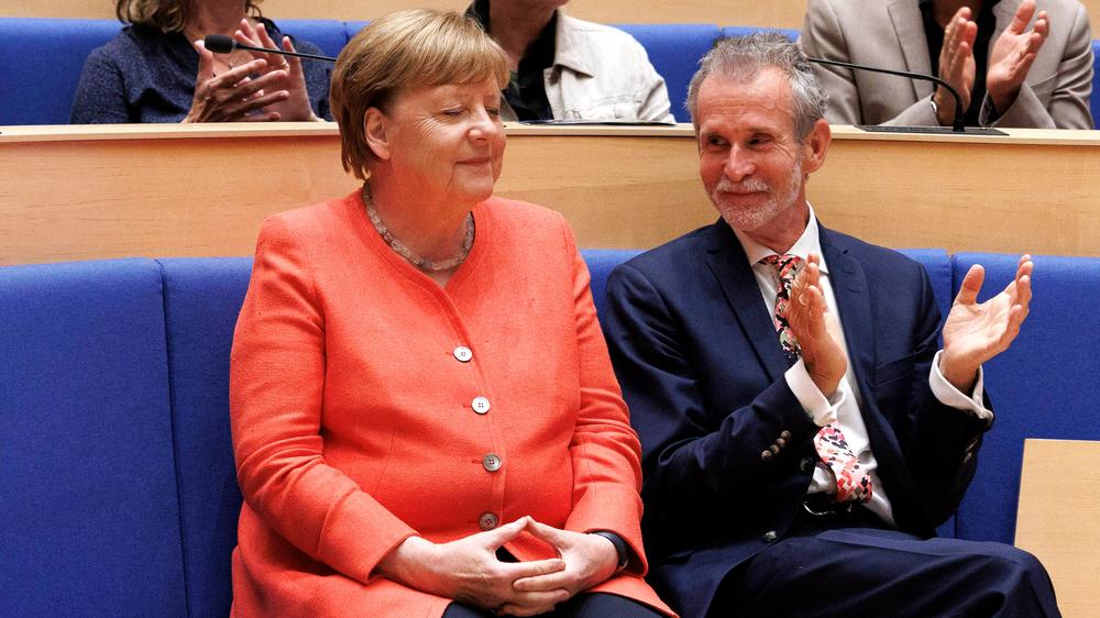 Angela Merkel würdigt Ulrich Matthes: 