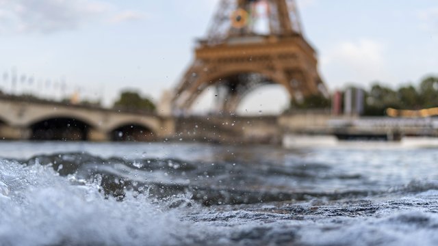 Seine in Paris: Ein bisschen Schlamm muss sein