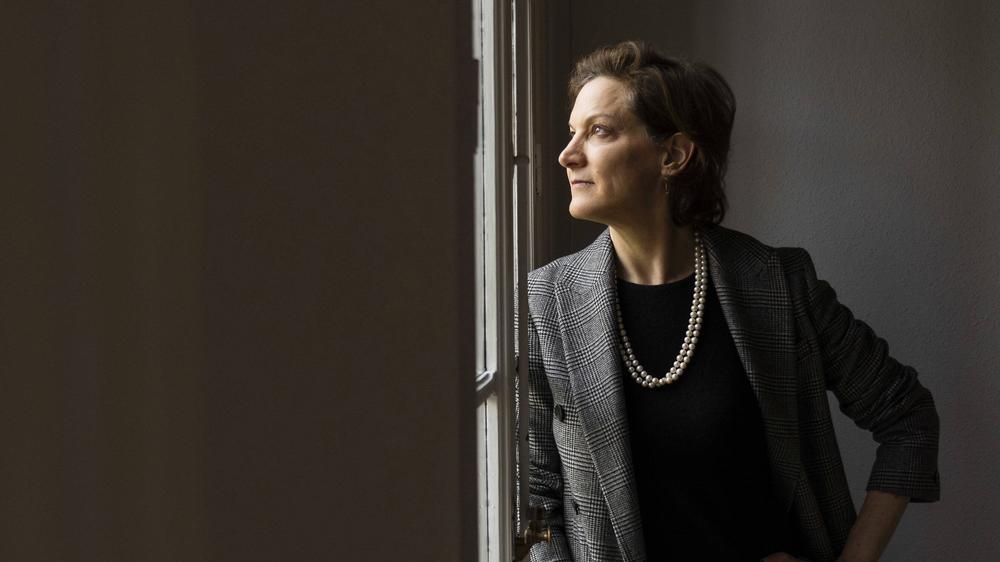  Die Schriftstellerin Anne Applebaum im Mai 2022 in Madrid